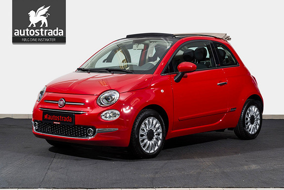 Fiat 500 Cabriolet Lounge KAMPANJE 0,99% Rente