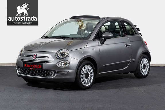 Fiat 500 Cabriolet Lounge KAMPANJE 0,99% Rente