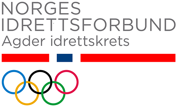Norges idrettsforbund/Agder idrettskrets logo