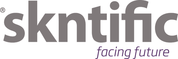 SKINTIFIC AS logo