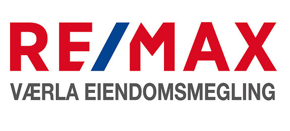 Logo for RE/MAX Værla Eiendomsmegling.
