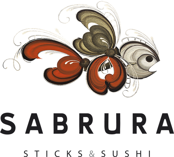 Sabrura Sticks & Sushi logo