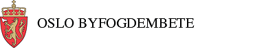 OSLO BYFOGDEMBETE logo