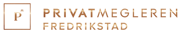 Logo for PrivatMegleren Fredrikstad.
