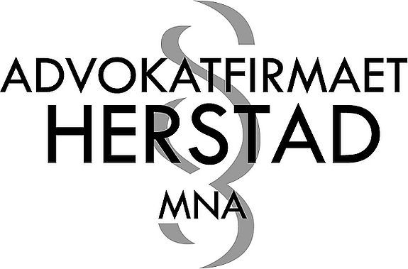 Logo for Advokatfirmaet Herstad AS.