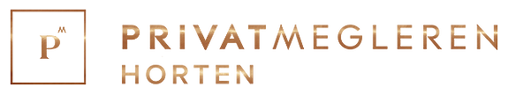 Logo for PrivatMegleren Horten.