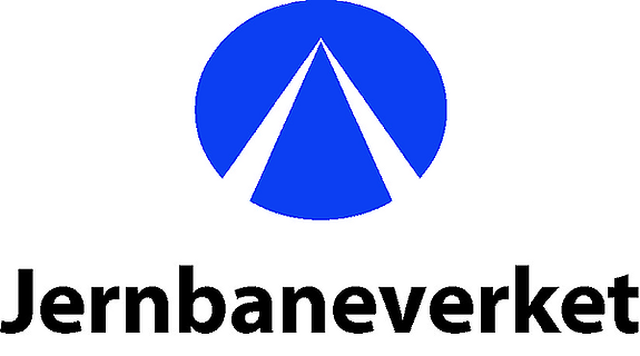 Jernbaneverket - Utbyggingsprosjekter Øst logo